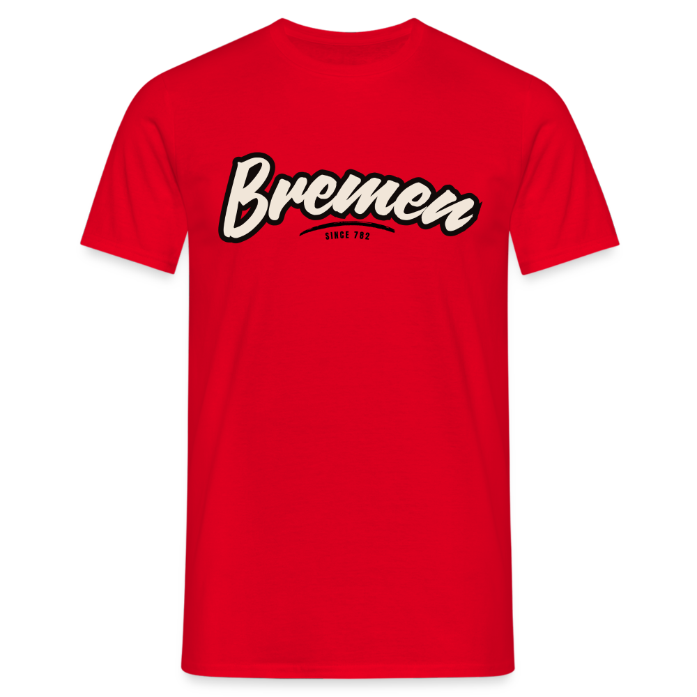 T-Shirt Bremen "Graffiti Tag" - Rot