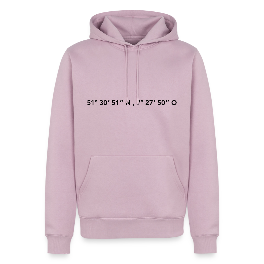 Hoodie Dortmund "GPS" Dark Edition - Altrosa