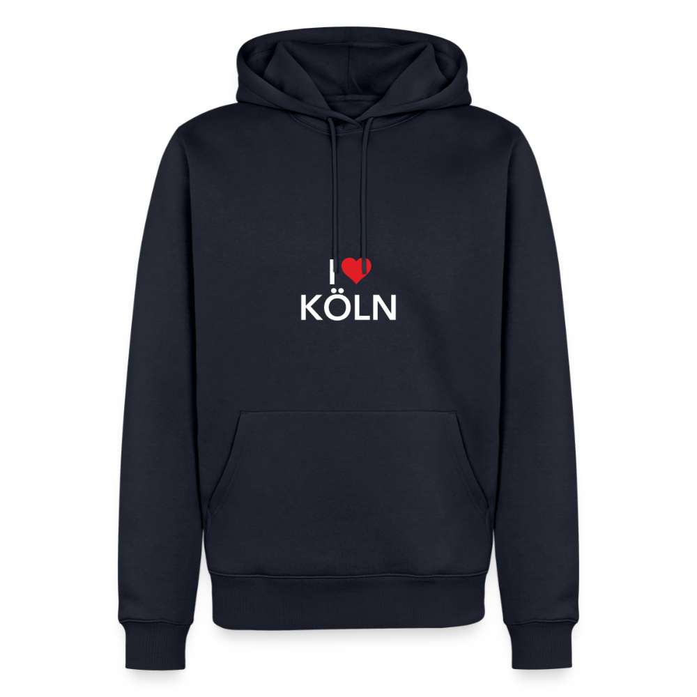 Hoodie "I Love Köln" Bright Edition - Navy