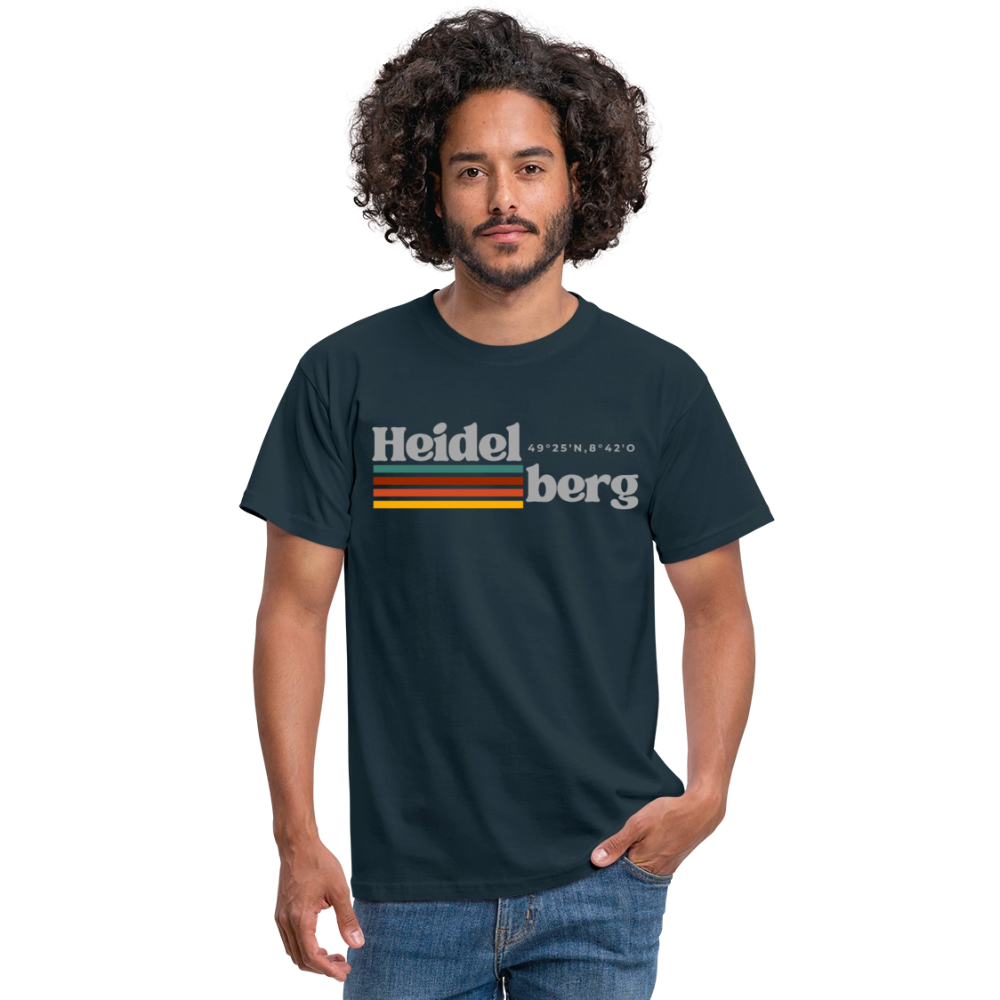 T-Shirt Heidelberg "Retro" - Navy