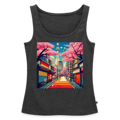 Tanktop Ladies Japan "Tokyo" - Anthrazit meliert