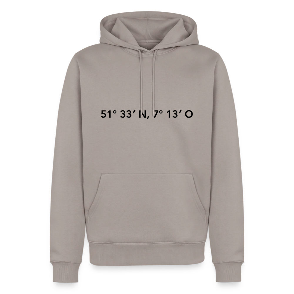 Hoodie Herne "GPS" Dark Edition - Taupe