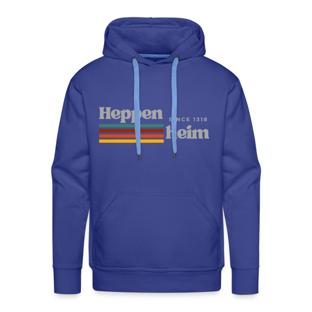 Hoodie Heppenheim "Retro" - Königsblau
