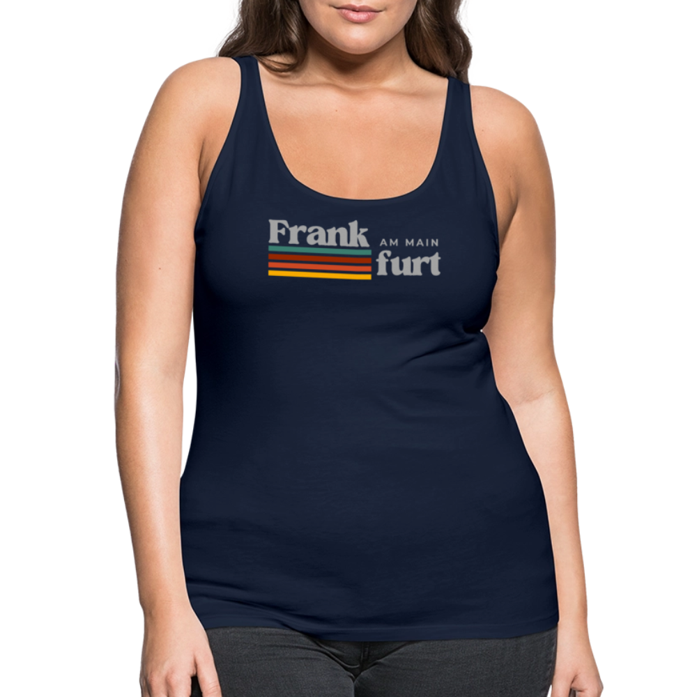 Tanktop Ladies Frankfurt (Main) "Retro" - Navy