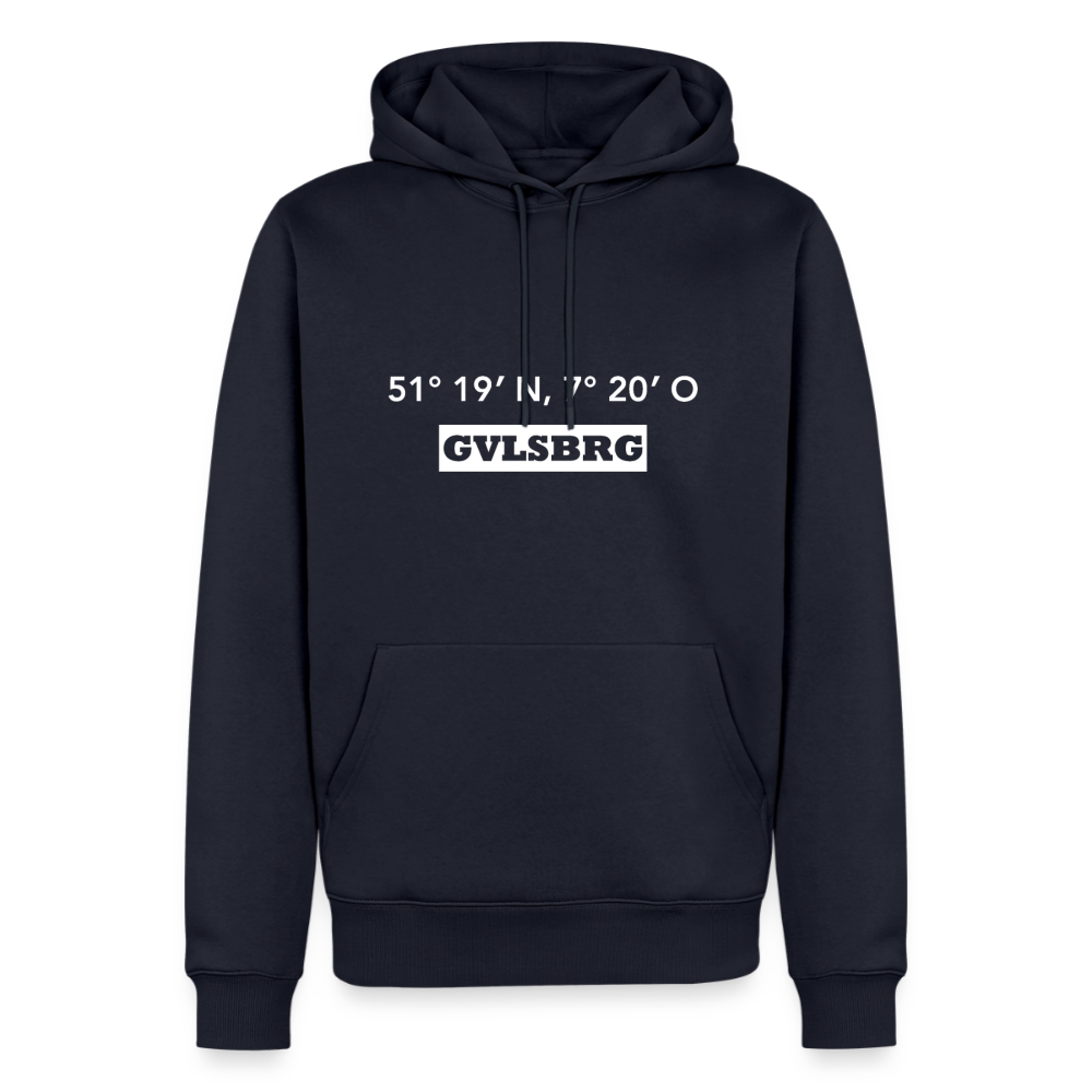 Hoodie Gevelsberg "GVLSBRG GPS" Bright Edition - Navy