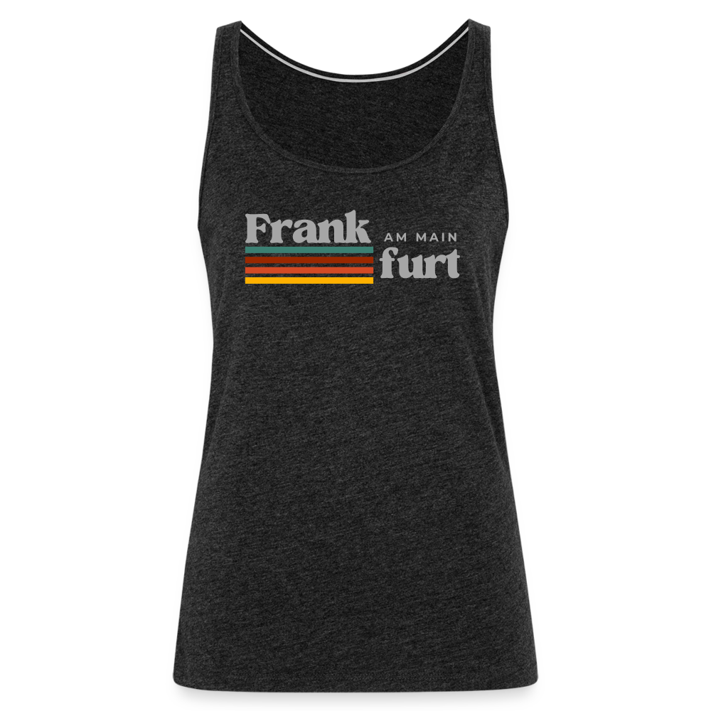 Tanktop Ladies Frankfurt (Main) "Retro" - Anthrazit