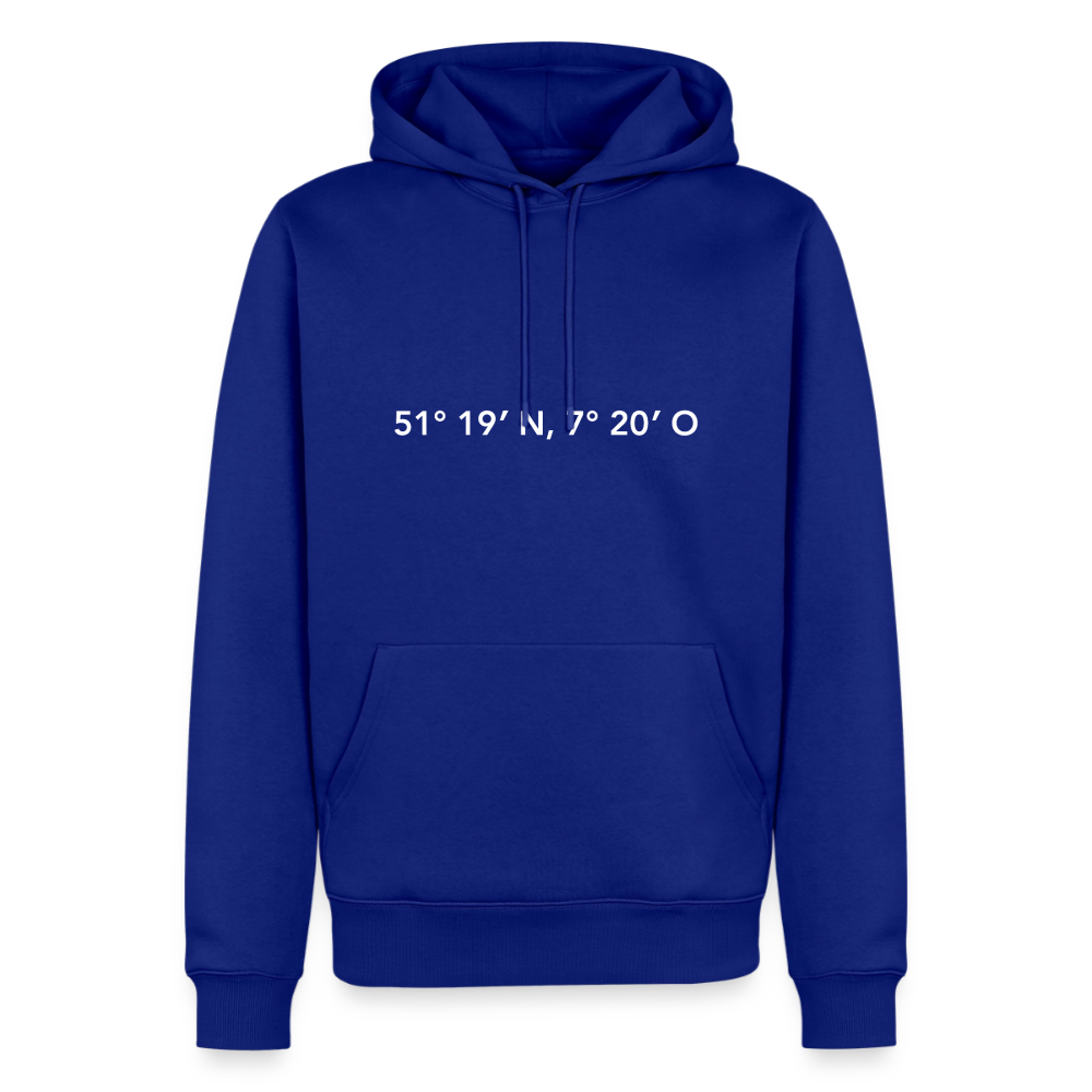 Hoodie Gevelsberg "GPS" Bright Edition - Royalblau