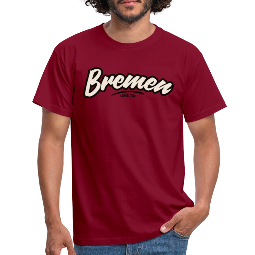 T-Shirt Bremen "Graffiti Tag" - Ziegelrot