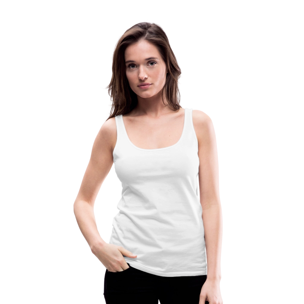 Tanktop Ladies Frankfurt (Main) "Bold GPS White" - Weiß