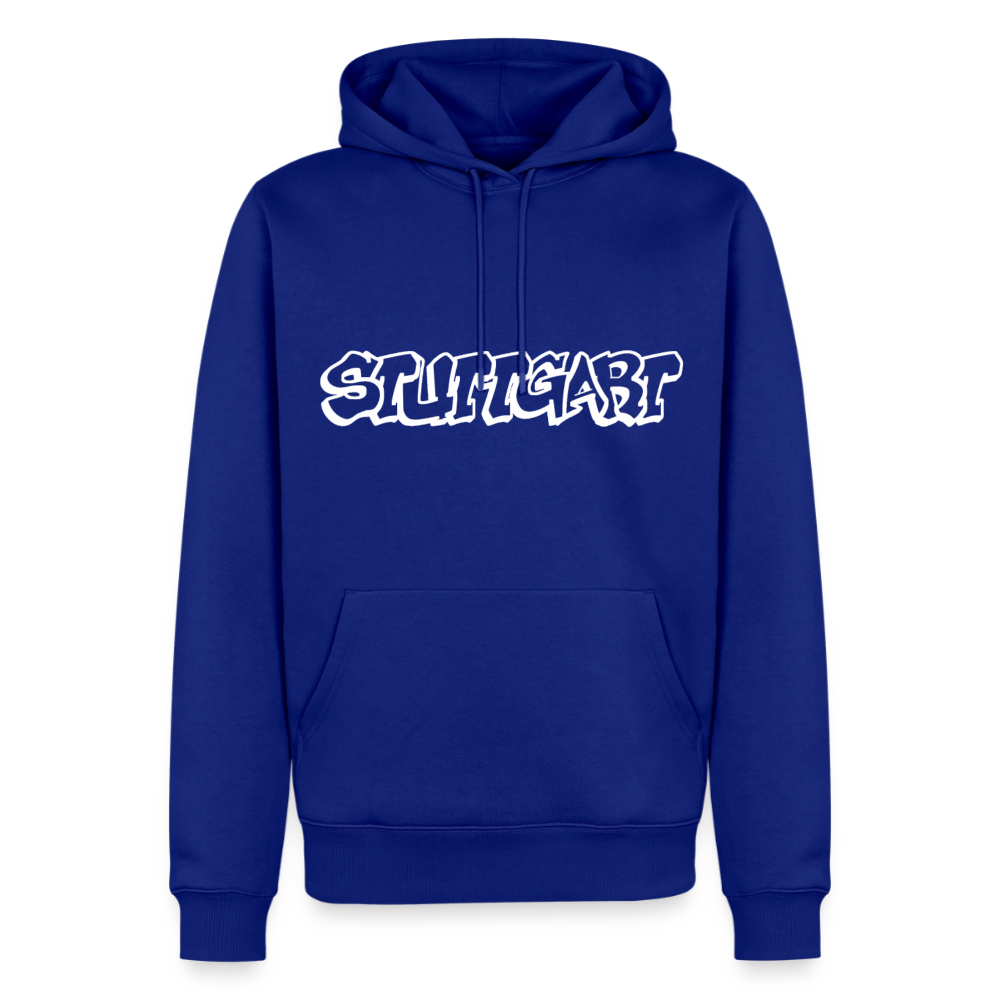 Hoodie Stuttgart "Graffiti" Bright Edition - Royalblau