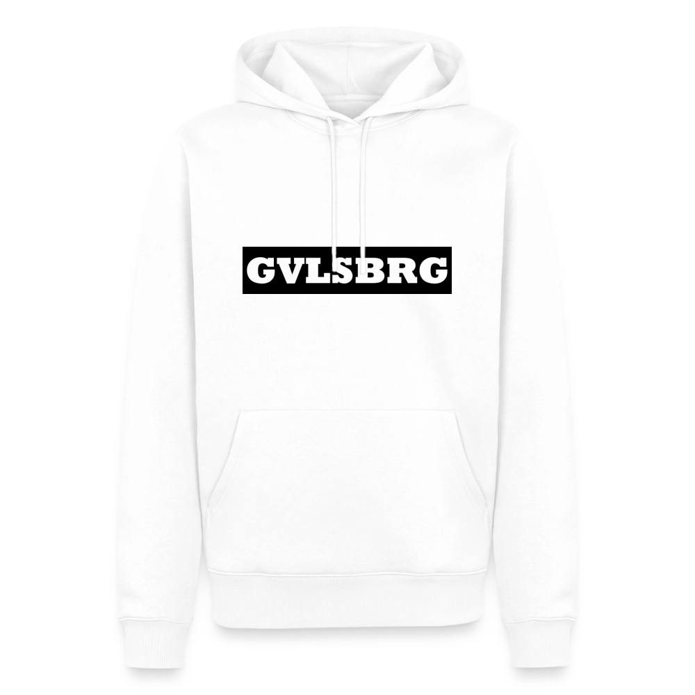 Hoodie Gevelsberg "GVLSBRG" Dark Edition - Weiß