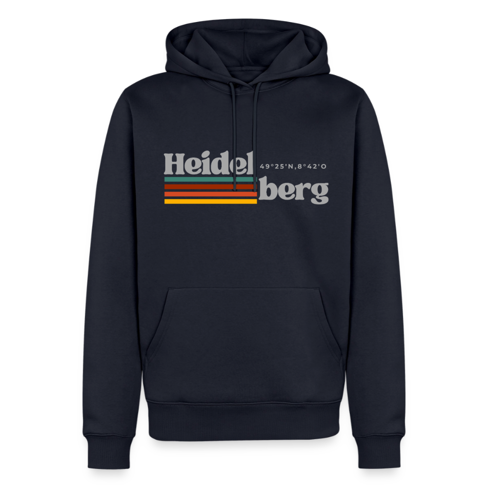 Hoodie Heidelberg "Retro" - Navy