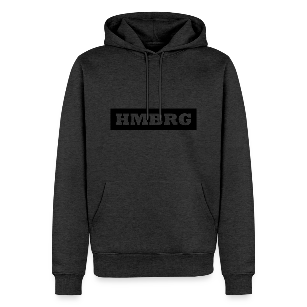 Hoodie Hamburg "HMBRG" Dark Edition - Anthrazit meliert