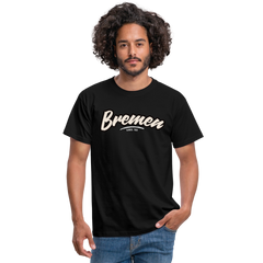 T-Shirt Bremen "Graffiti Tag White" - Schwarz