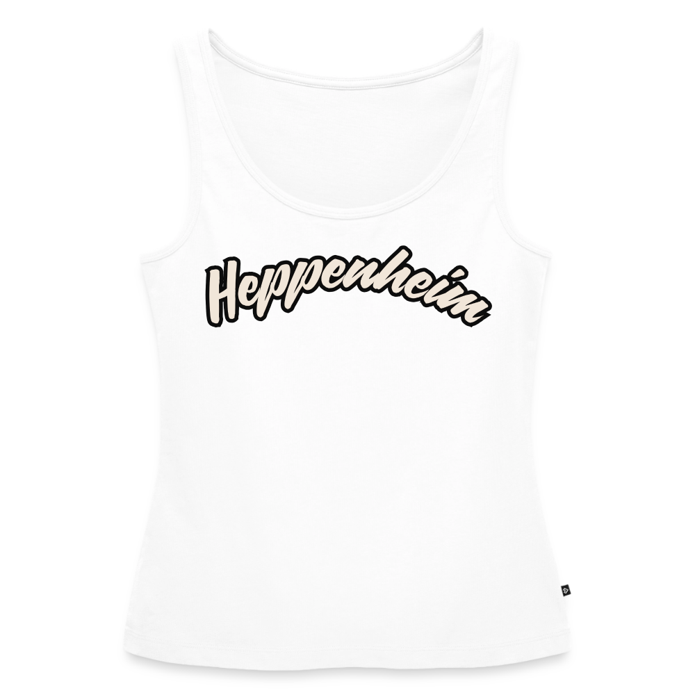 Tanktop Ladies Heppenheim "Graffiti Tag White" - Weiß