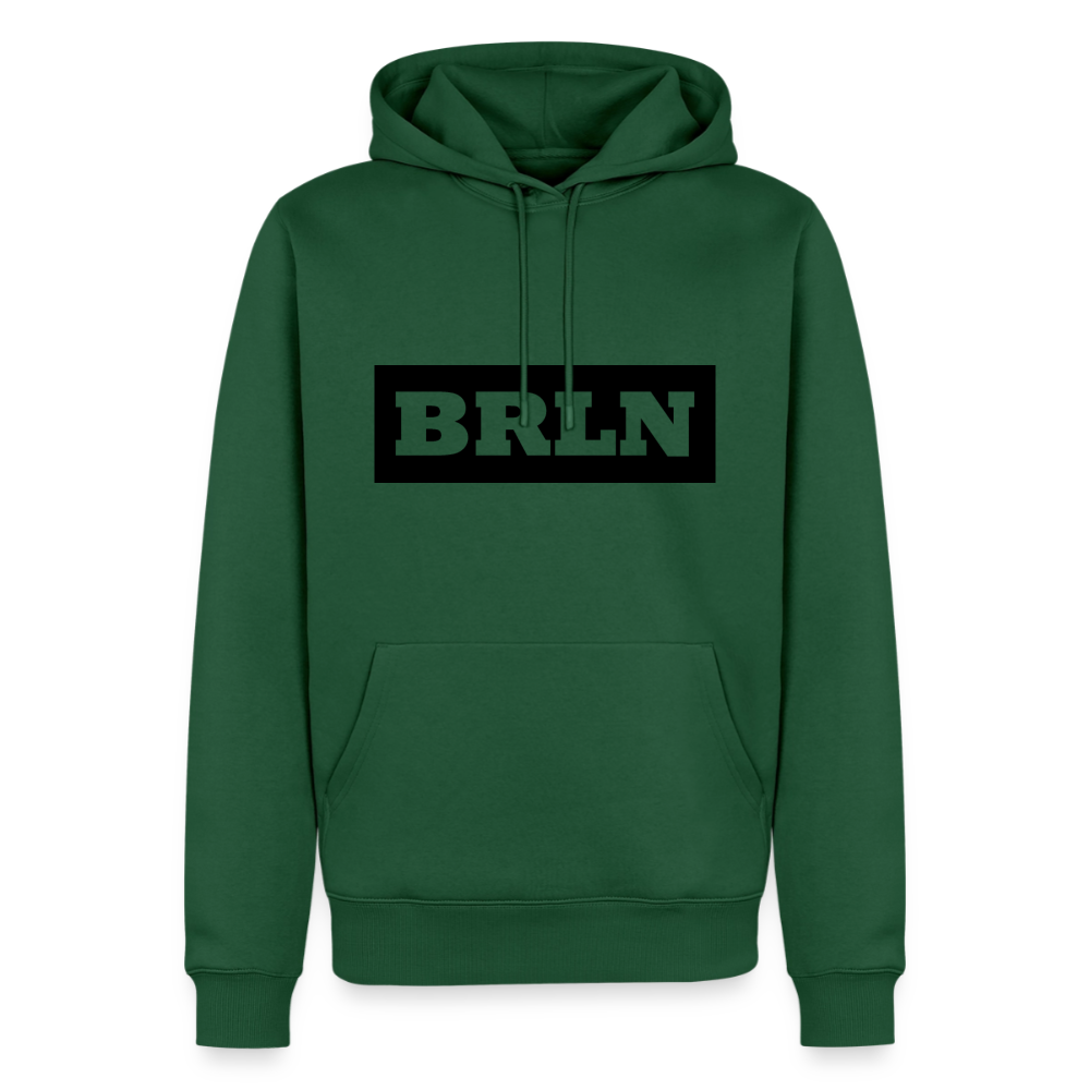 Hoodie Berlin "BRLN" Dark Edition - Flaschengrün