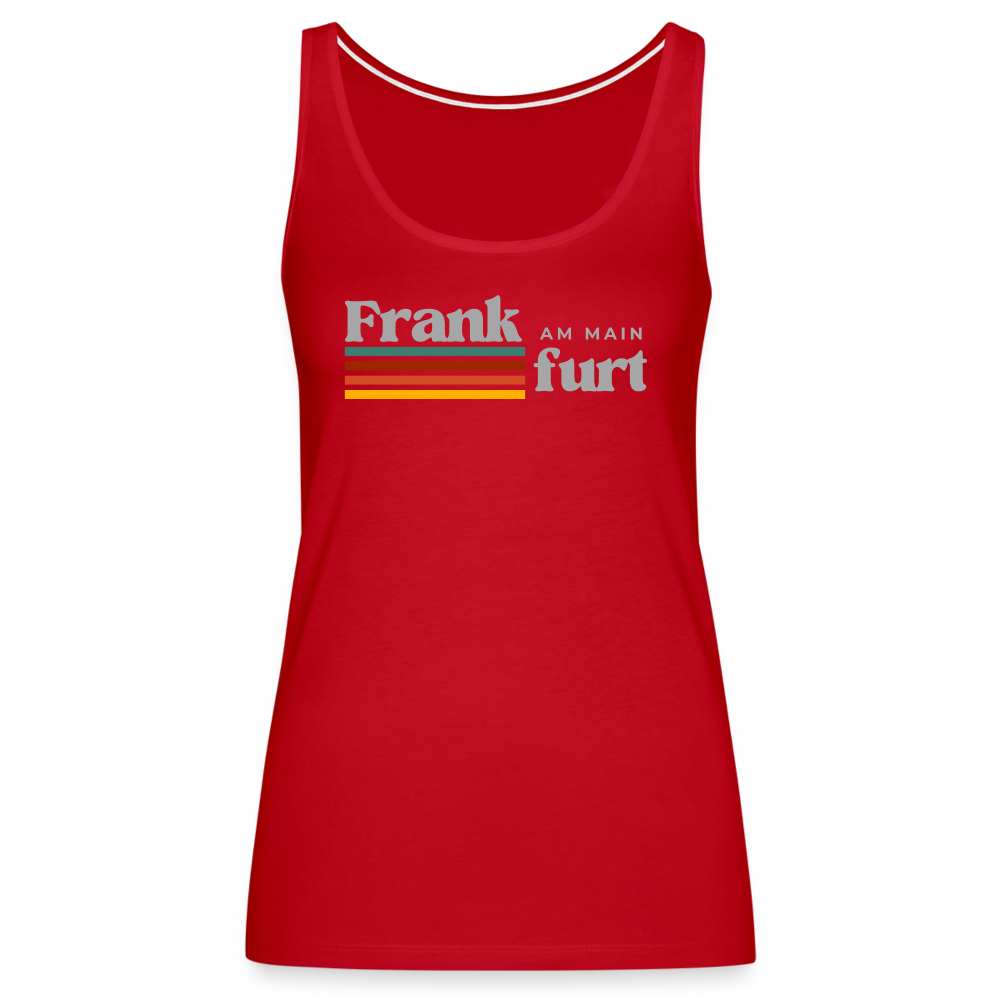 Tanktop Ladies Frankfurt (Main) "Retro" - Rot