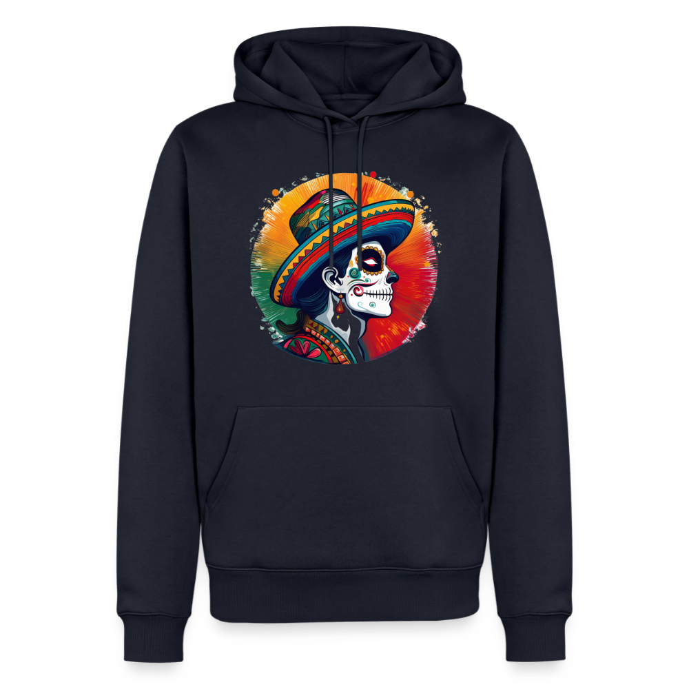 Hoodie Mexico "La Catrina Side" - Navy
