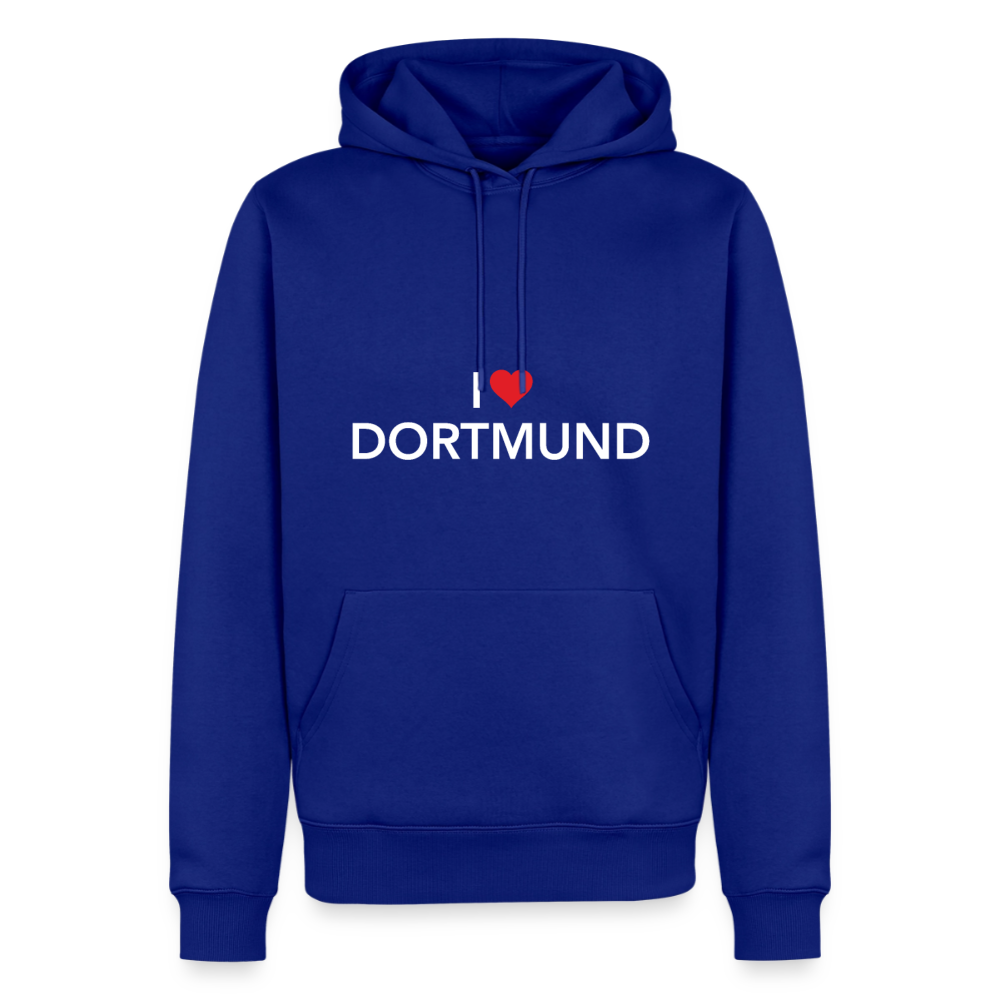 Hoodie "I Love Dortmund" - Royalblau