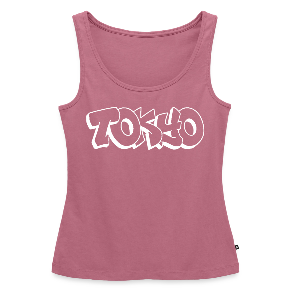 Tanktop Ladies Japan Graffiti "Tokyo Bright Edition" - Mauve