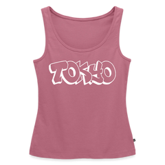 Tanktop Ladies Japan Graffiti "Tokyo Bright Edition" - Mauve