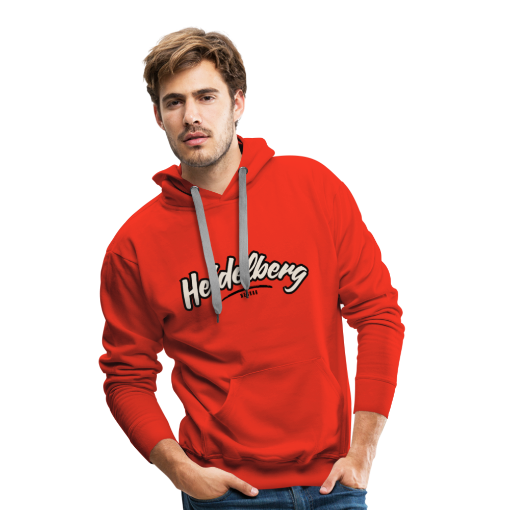 Hoodie Heidelberg "Graffiti Tag" - Rot
