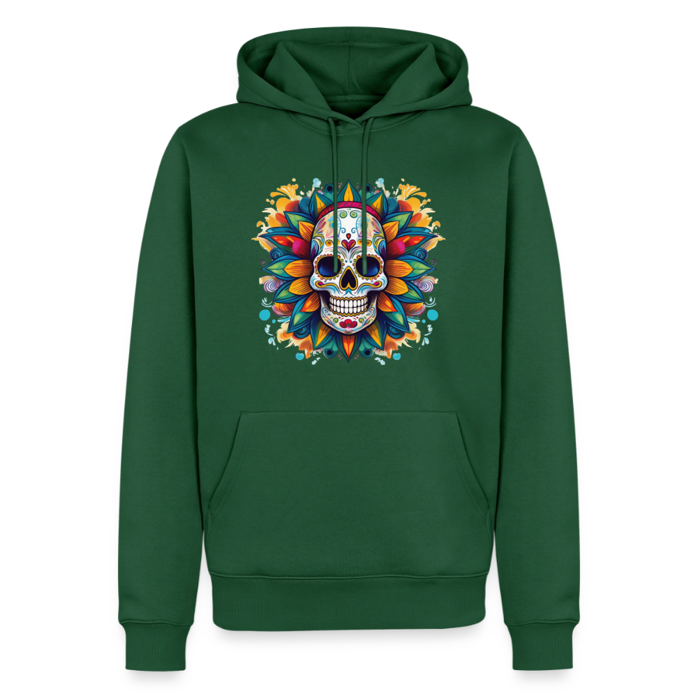 Hoodie Mexico "Mascarilla" - Flaschengrün