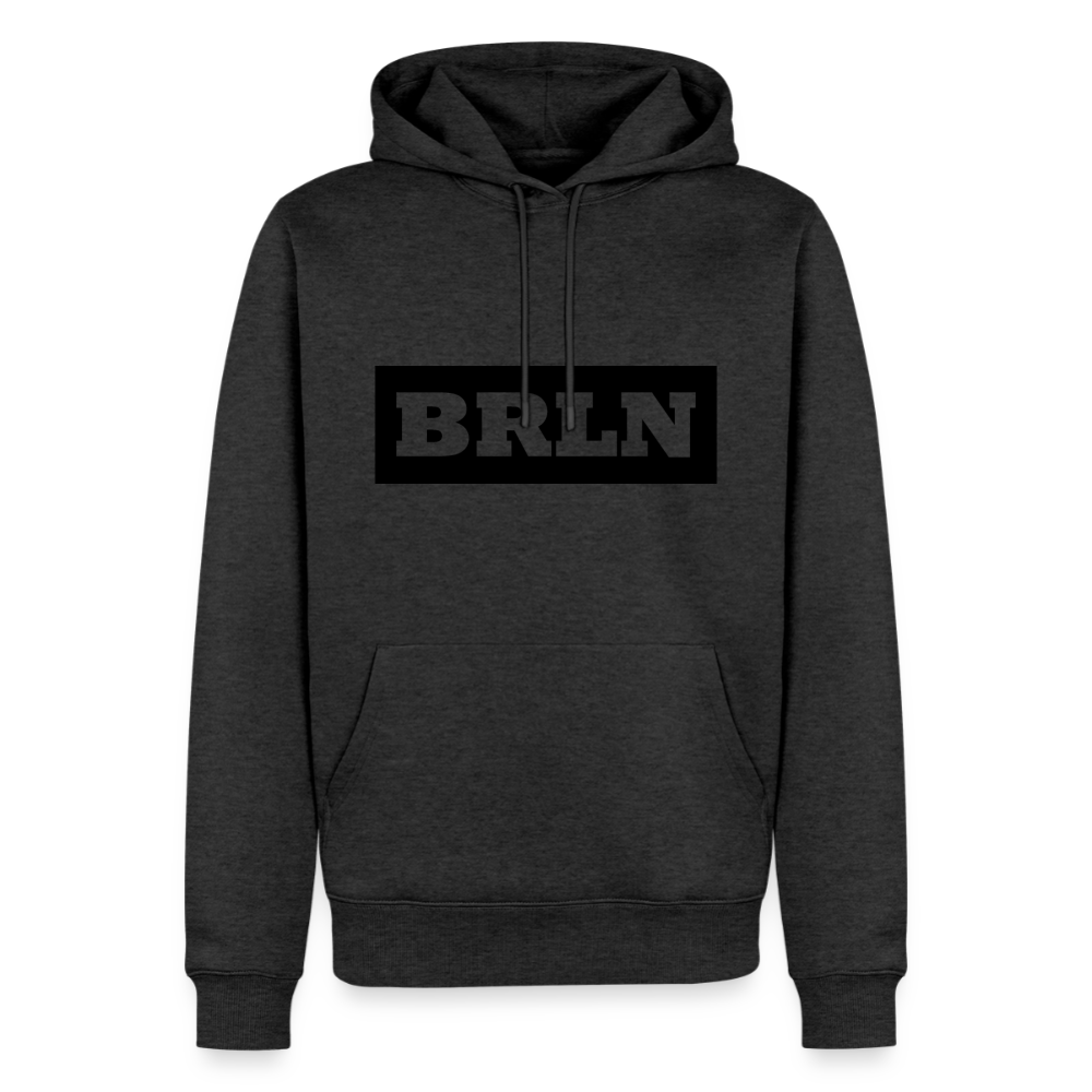 Hoodie Berlin "BRLN" Dark Edition - Anthrazit meliert