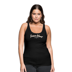 Tanktop Ladies Frankfurt (Main) "Graffiti Tag White" - Schwarz