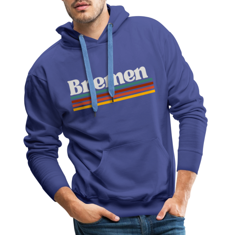 Hoodie Bremen "Retro" - Königsblau