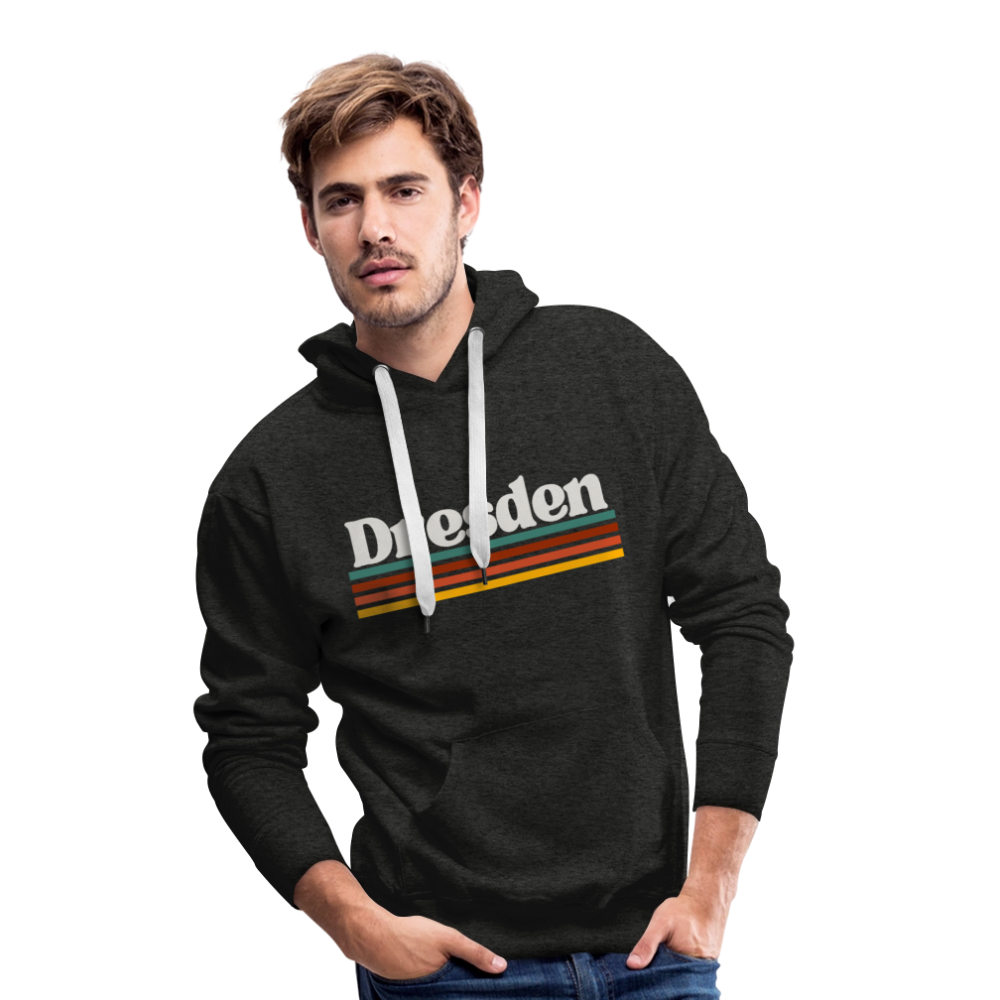 Hoodie Dresden "Retro" - Anthrazit