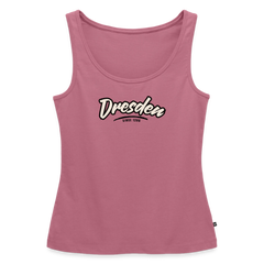 Tanktop Ladies Dresden "Graffiti Tag" - Mauve