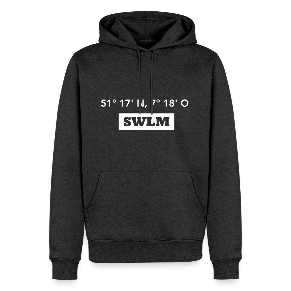Hoodie Schwelm "SWLM GPS" Bright Edition - Anthrazit meliert