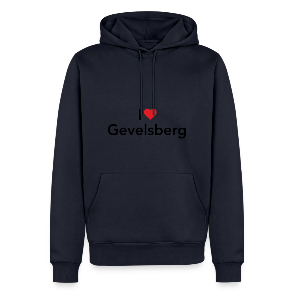 Hoodie "I Love Gevelsberg" Dark Edition - Navy