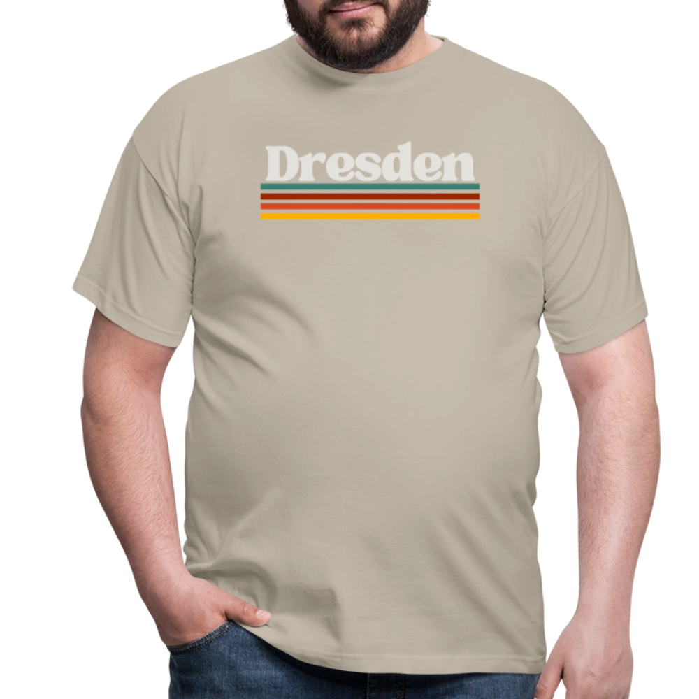 T-Shirt Dresden "Retro" - Sandbeige