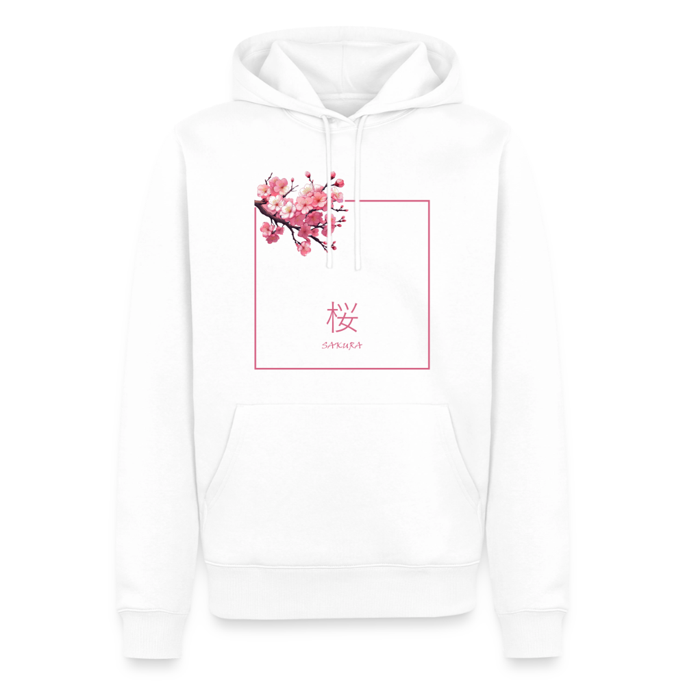 Hoodie Japan "Sakura" - Weiß