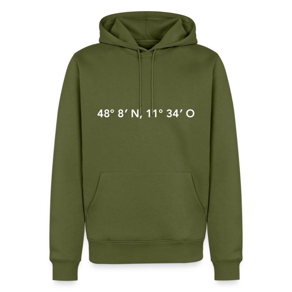 Hoodie München "GPS" Bright Edition - Khaki