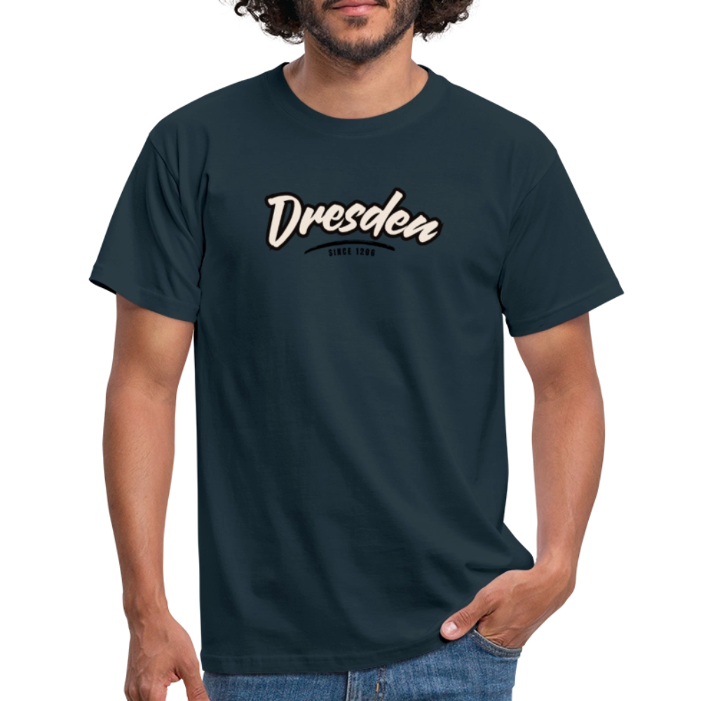 T-Shirt Dresden "Graffiti Tag" - Navy
