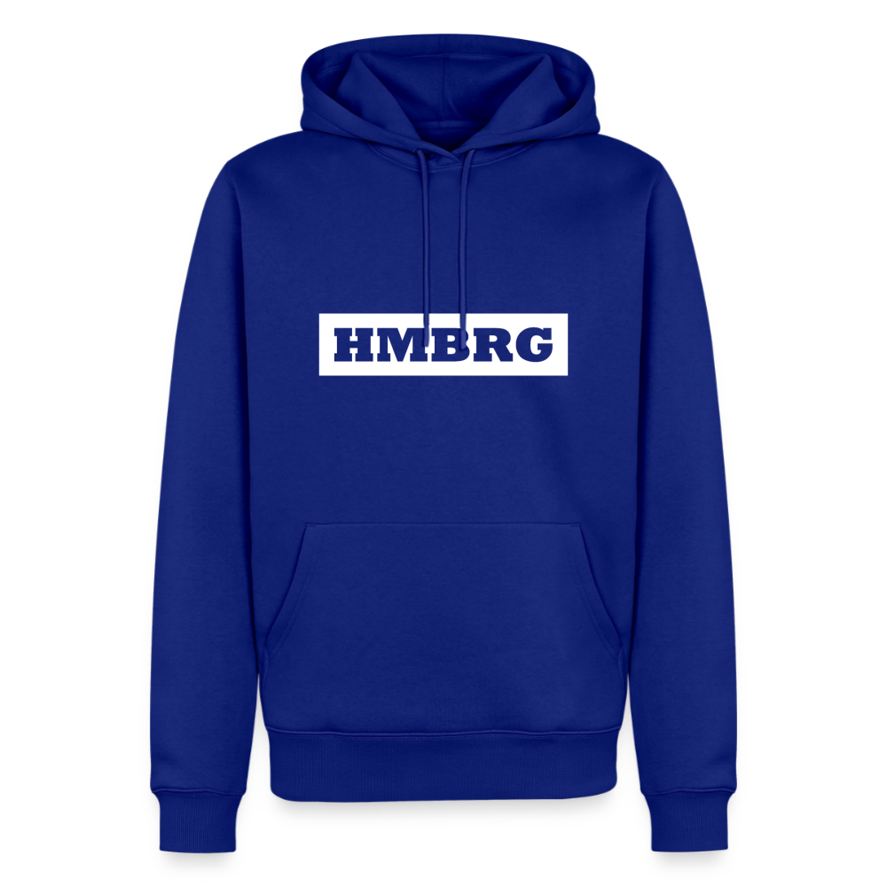 Hoodie Hamburg "HMBRG" Bright Edition - Royalblau