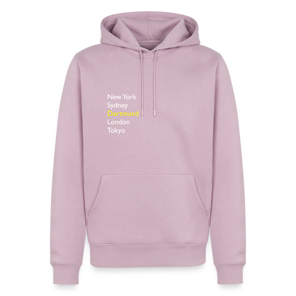 Hoodie Dortmund "Metropolen" Bright Edition - Altrosa