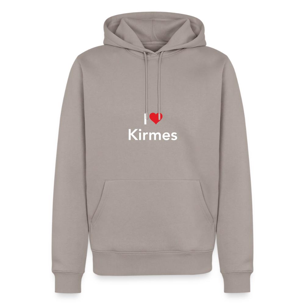 Hoodie "I Love Kirmes" Bright Edition - Taupe