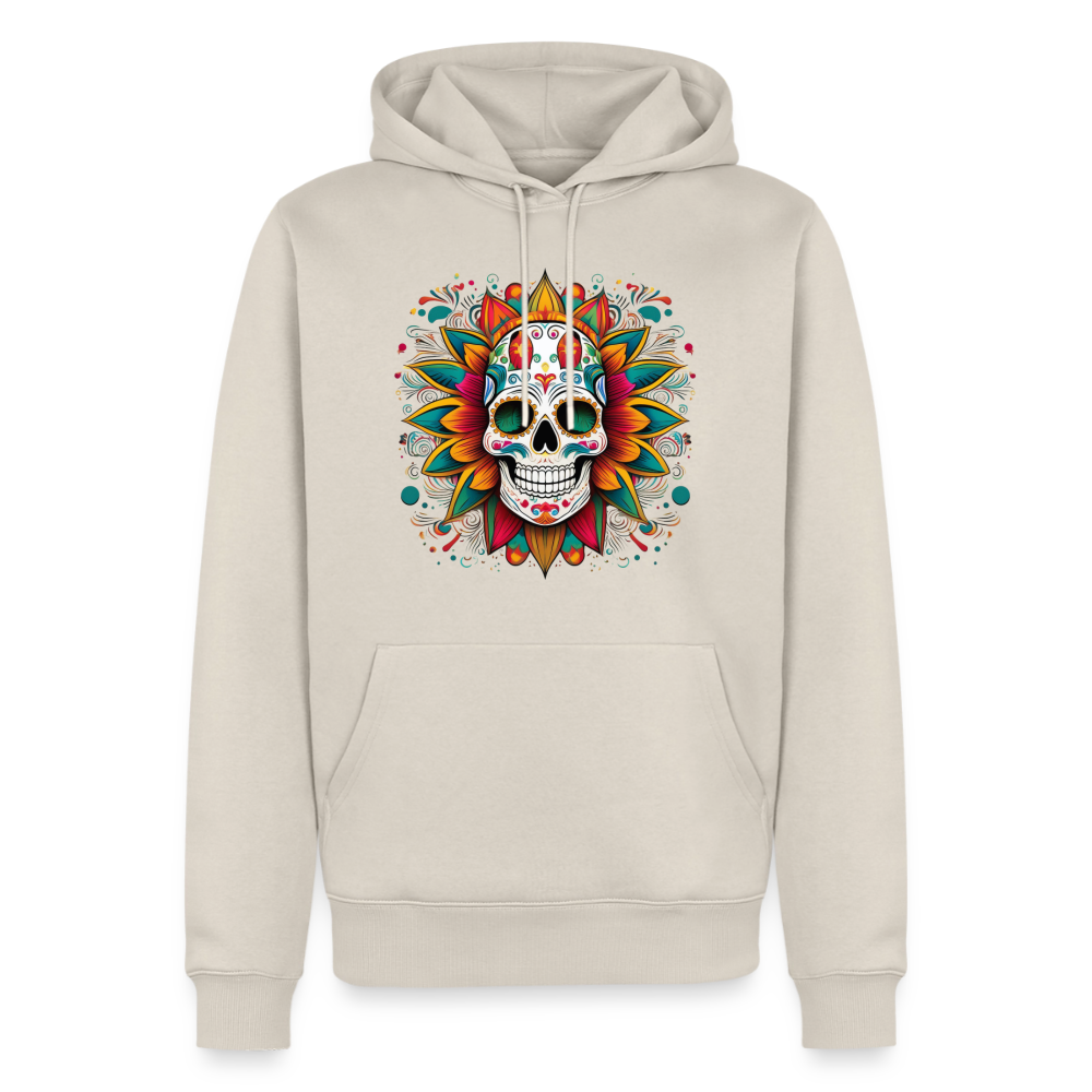 Hoodie Mexico "Craneo" - Beige