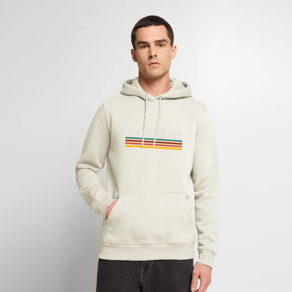 Hoodie Dresden "Retro" - Naturweiß