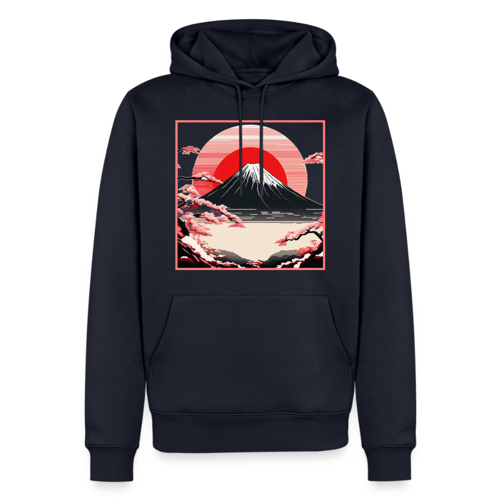 Hoodie Japan "Fuji" - Navy