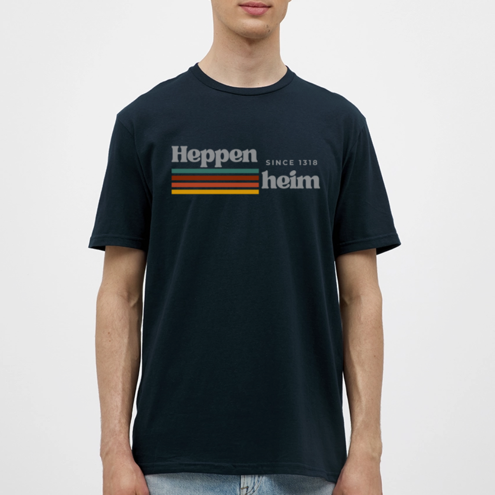 T-Shirt Heppenheim "Retro" - Navy
