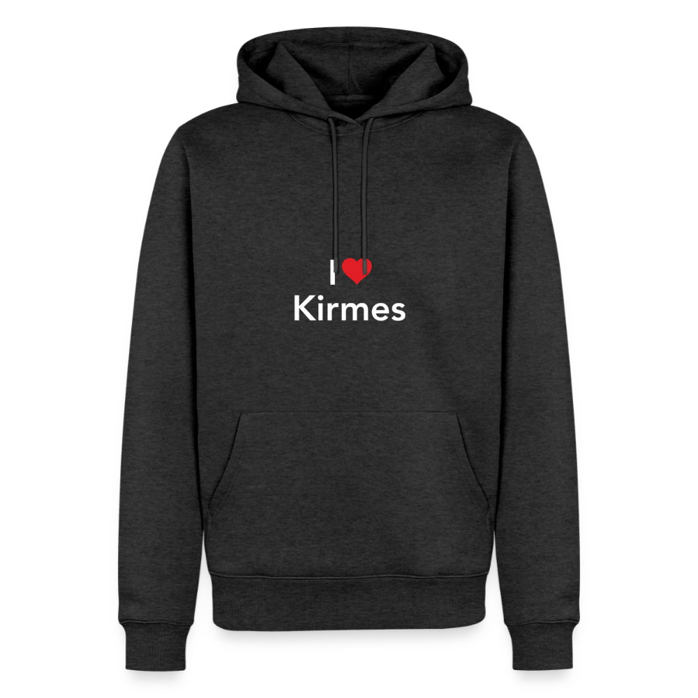 Hoodie "I Love Kirmes" Bright Edition - Anthrazit meliert