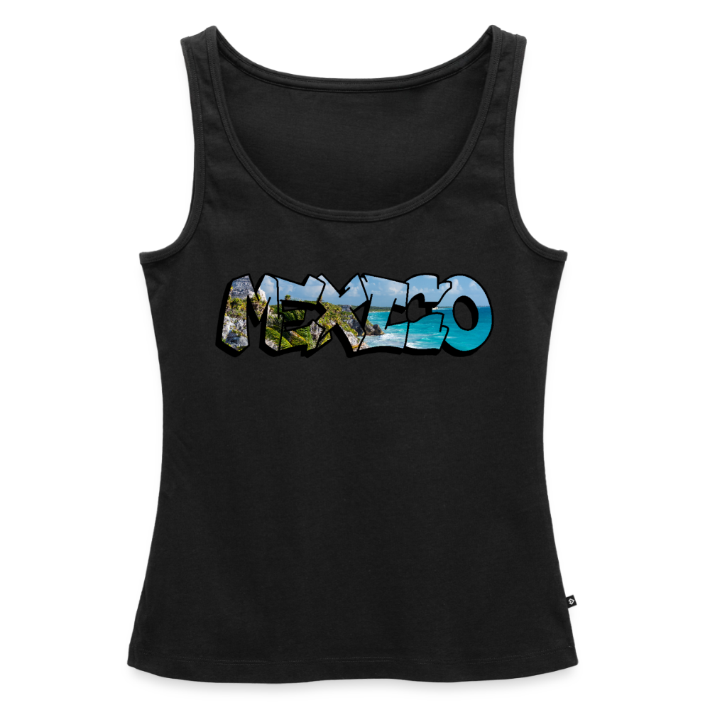 Tanktop Ladies Mexico Graffiti "Riviera" - Schwarz