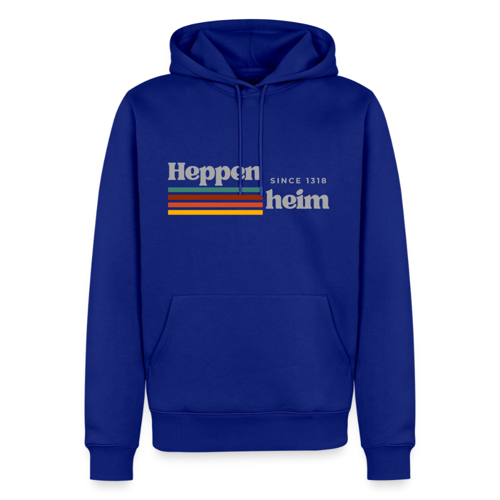 Hoodie Heppenheim "Retro" - Royalblau