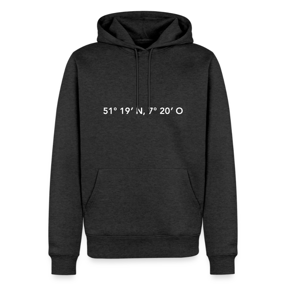 Hoodie Gevelsberg "GPS" Bright Edition - Anthrazit meliert