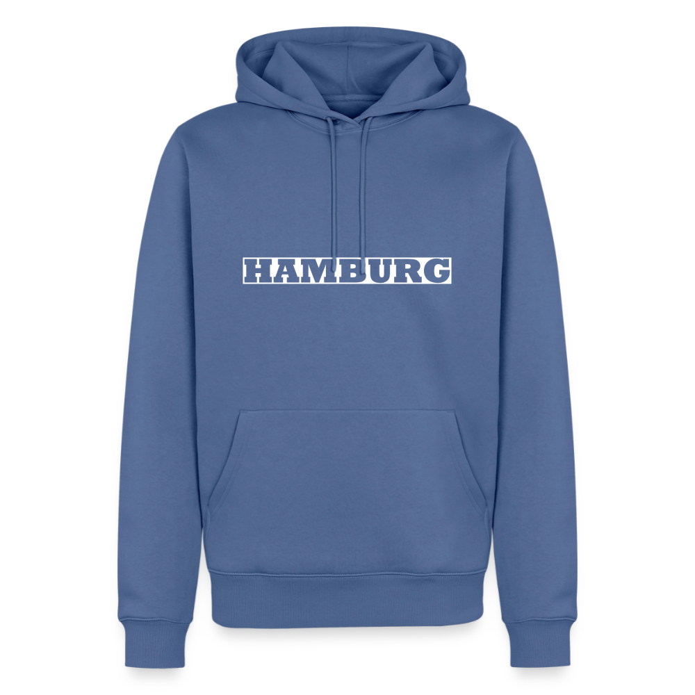 Hoodie Hamburg "Bold" Bright Edition - Taubenblau